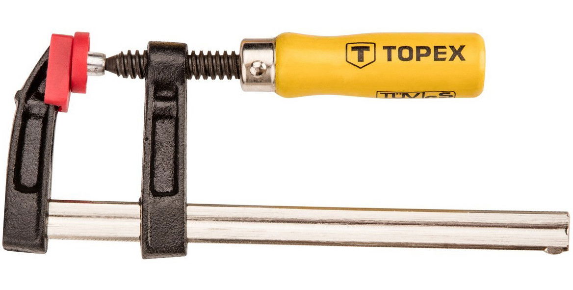Topex 12A100 asztalos szorító, 150x50 mm termék fő termékképe