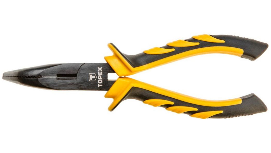 Topex 32D024 hajlított félkerekcsőrű fogó, 160 mm termék fő termékképe