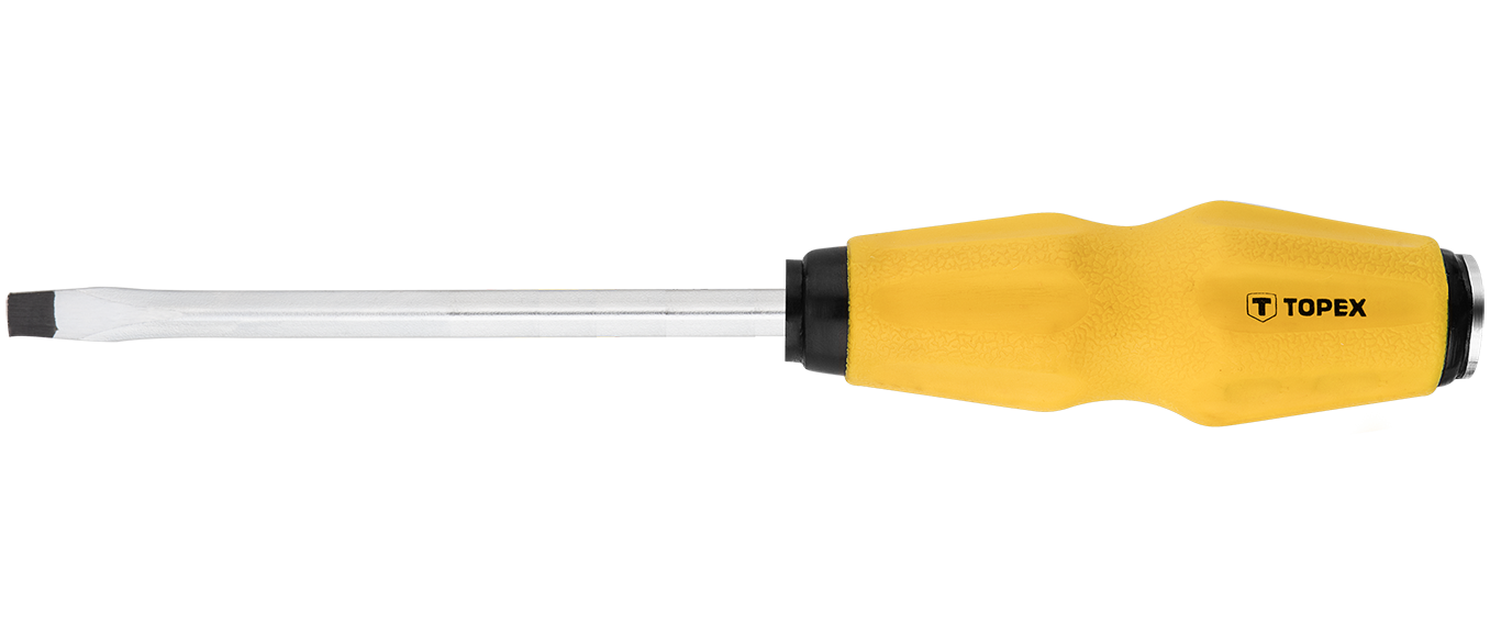 Topex 39D254 üthető lapos csavarhúzó, CrV acél, 325/200 mm, 8.0 mm termék fő termékképe