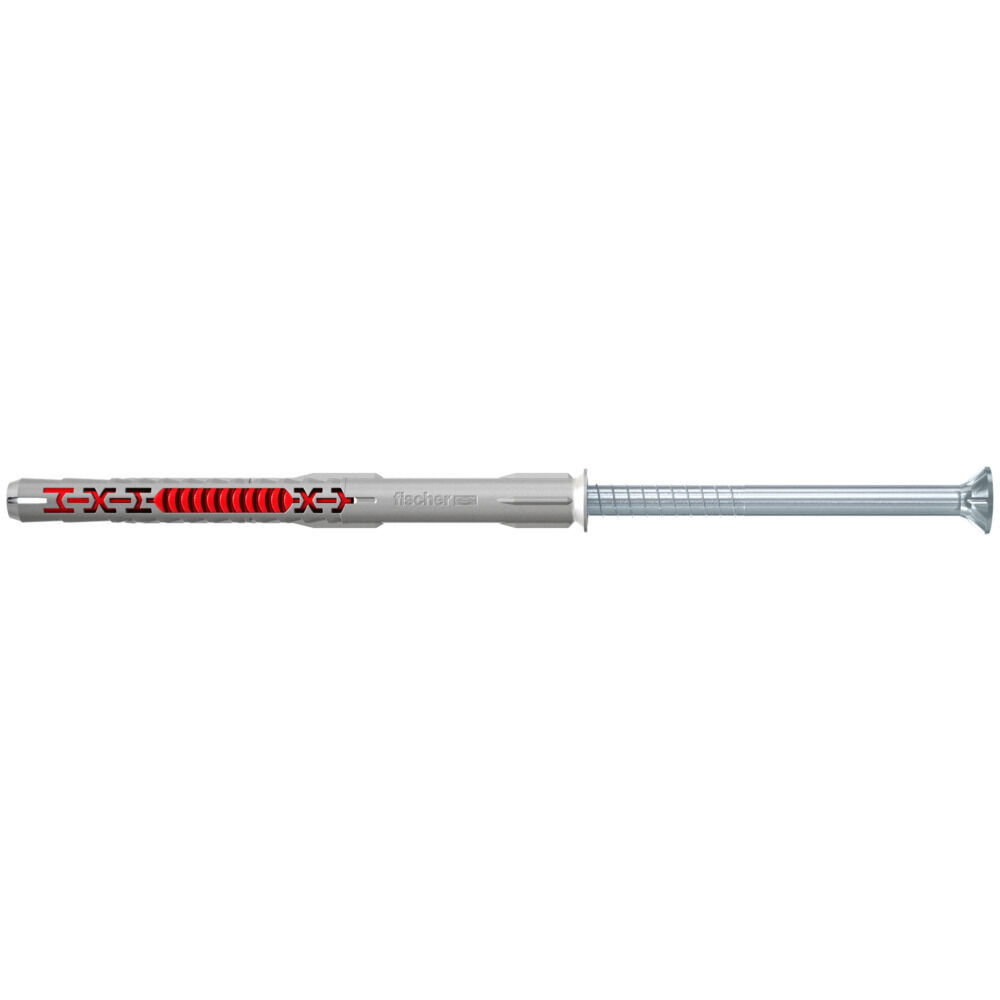 Fischer DuoXpand 10x120 T rögzítődübel cinkkel galvanizált acél, süllyesztett fejű csavarral, 50 db/csomag termék fő termékképe