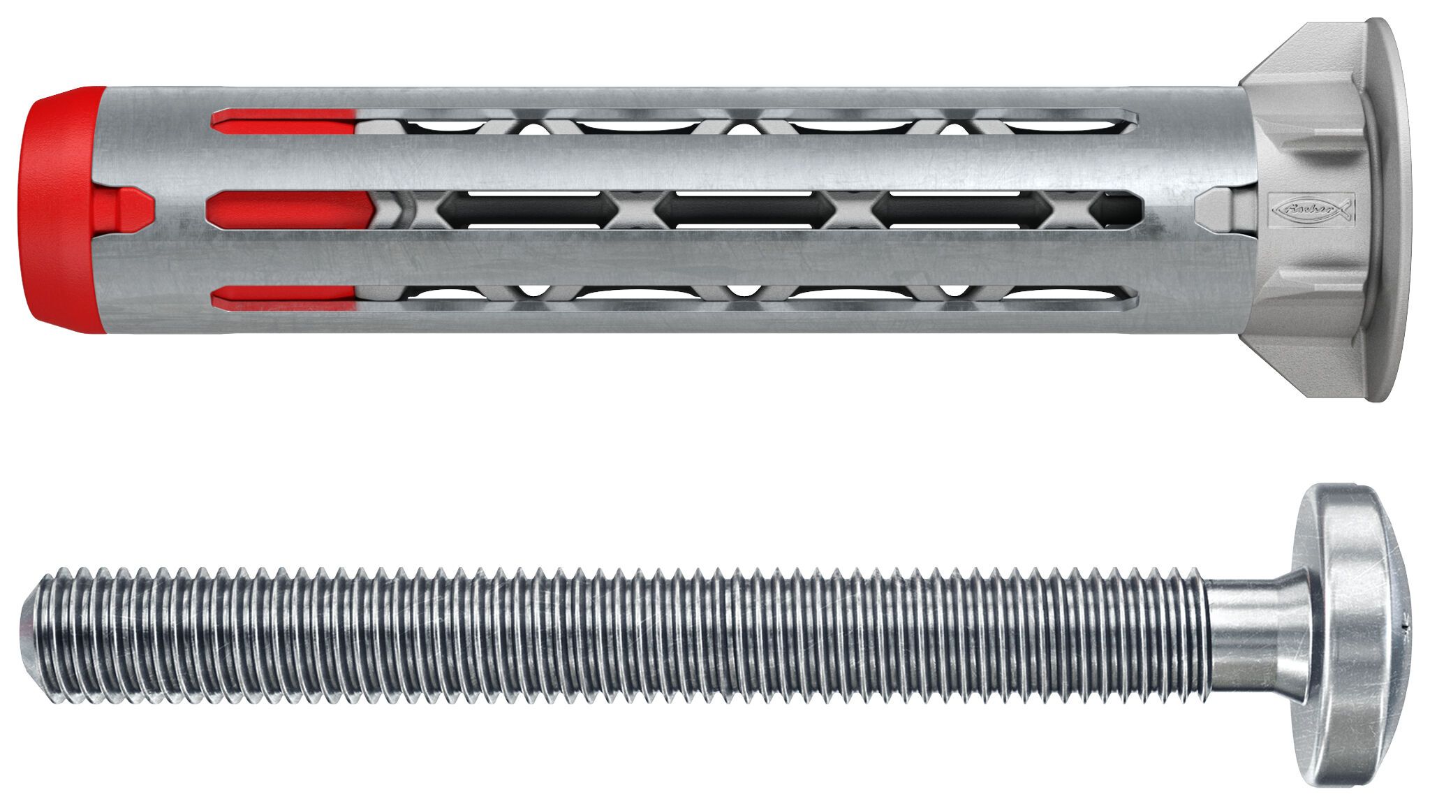 Fischer DuoHM 6 x 55 S TX üreges fém-nylon dübel D-fejű csavarral, TX behajtás, 25 db/csomag termék fő termékképe